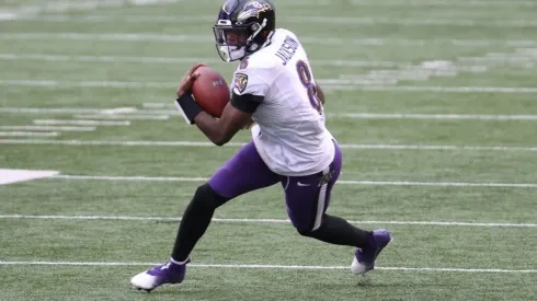 Lamar Jackson, mariscal de campo en Baltimore Ravens