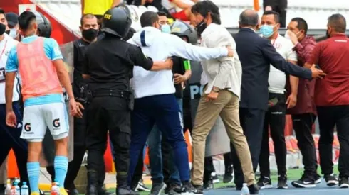 Ángel Comizzo hizo berrinche en la final del 2020 y también en el 2019.