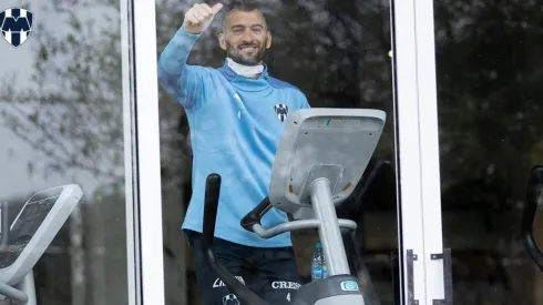 Nicolás Sánchez superó al Coronavirus y volvió a Rayados.