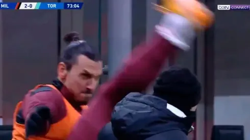 Se volvió viral: Zlatan calentó tirando patadas voladoras de taekwondo