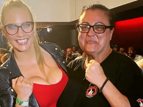 La Bombardera Rubia trabaja en una derecha demoledora