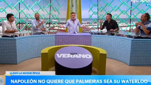 Foto del panel de TyC Sports.