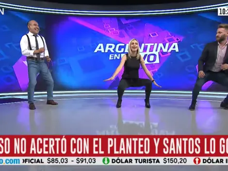 Video: Elio Rossi y Mariela Fernández imitaron el baile que Boca se comió ayer