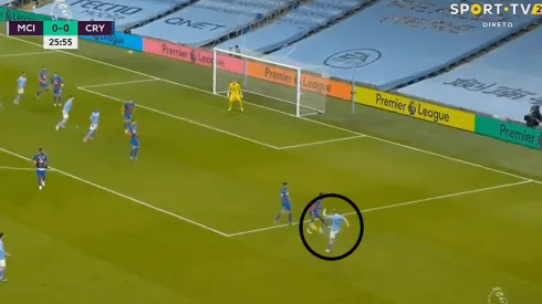 La asistencia magnífica de Kevin De Bruyne.