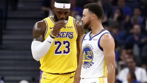 LeBron James y Stephen Curry