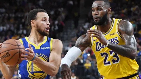 Stephen Curry y LeBron James