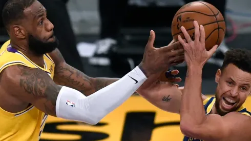 LeBron James y Stephen Curry