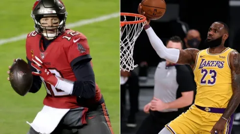 Tom Brady y LeBron James