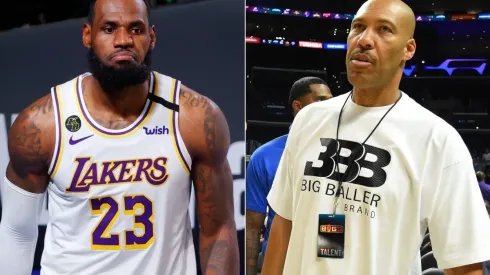 LeBron James y LaVar Ball, Los Angeles Lakers