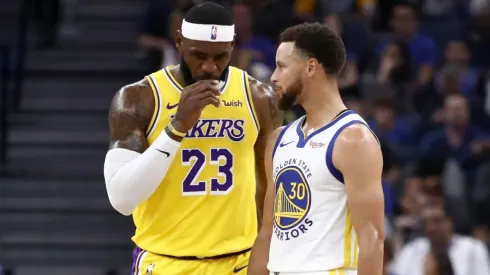 LeBron James y Stephen Curry