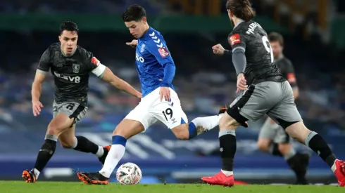 James Rodríguez ante el Sheffield Wednesday por la cuarta ronda de la FA Cup.