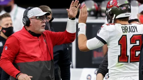 Bruce Arians y Tom Brady