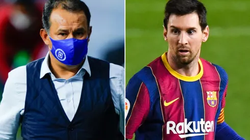 Las declaraciones de Juan Reynoso, DT de Cruz Azul, sobre Lionel Messi