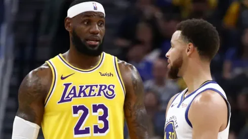 LeBron James y Stephen Curry