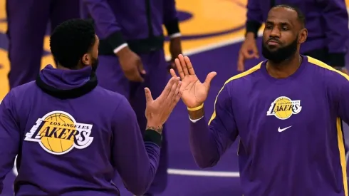 Anthony Davis y LeBron James