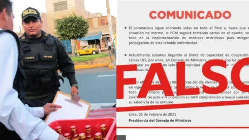 Cuenta de Twitter del Consejo de Ministros desmintió la información.