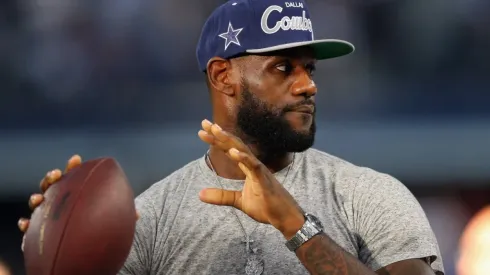 LeBron James es fanático de la NFL