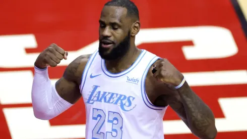 LeBron James, estrella de los Lakers