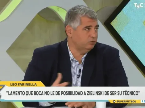 Farinella: "Zielinski es el único entrenador de la actualidad que le dio alegrías a Boca"