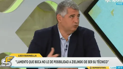Leonardo Farinella, sin pelos en la lengua.