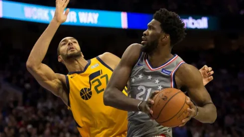 Rudy Gobert y Joel Embiid
