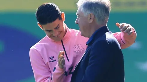 En Inglaterra le piden a Ancelotti que borre a James para poder ganar algo