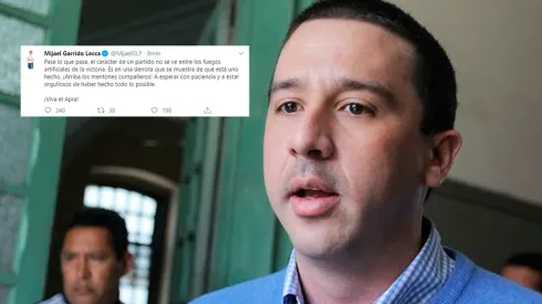 Mijael Garrida Lecca fue candidato al congreso pero no llegó a la valla.