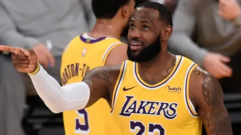 LeBron James, estrella de Los Angeles Lakers