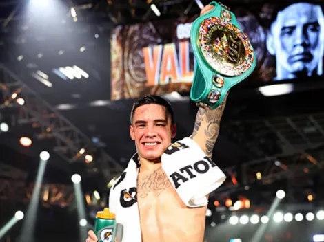 "Tengo un mensaje para ustedes": Oscar Valdez le habló a sus fanáticos tras coronarse