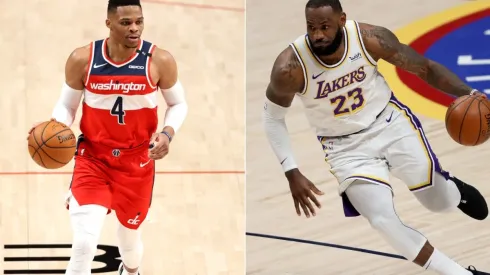 Laker vs. Warriors en vivo online y en directo juegan por el NBA 2020-21. Fuente: Getty.