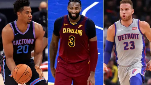 Hassan Whiteside, Andre Drummond y Blake Griffin