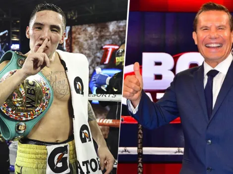 Lo estaba esperando: Julio César Chávez felicitó a Oscar Valdez