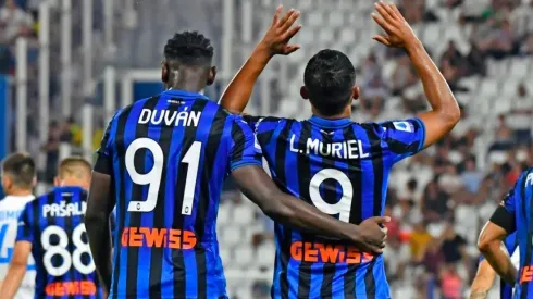 Duván Zapata y Luis Muriel, las flechas de gol para el Atalanta en Champions.