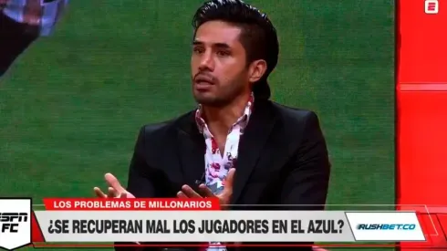Fabián Vargas, exfutbolista y panelista en ESPN.