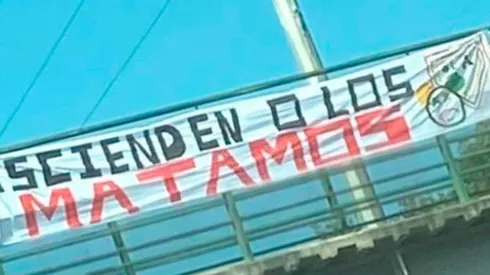 Así son las amenazas de hinchas a los jugadores del Real Cartagena.