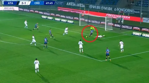 Así fue el gol de Luis Fernando Muriel al Crotone en la Serie A de Italia.