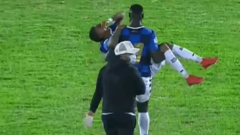 Por esto si pagamos Win+: insólita imagen de auxilio en el Chicó vs. Millos