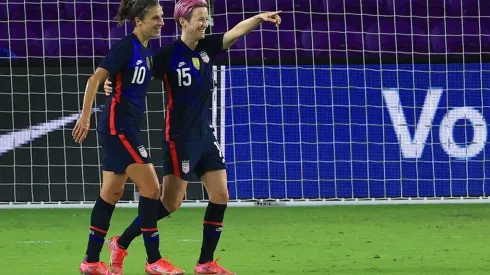 Carli Lloyd y Megan Rapinoe