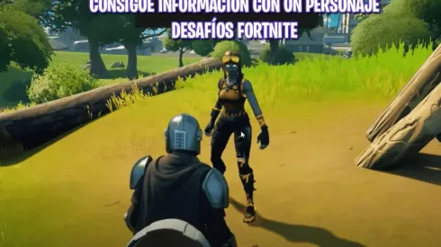 Cómo conseguir información con un personaje en Fortnite - Desafíos Semanales