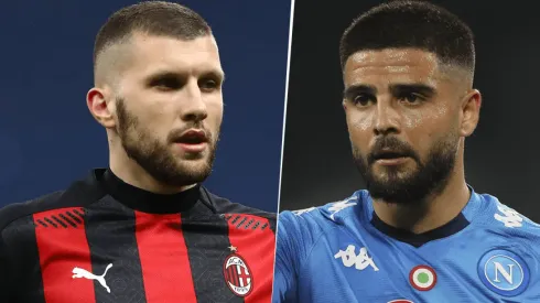 Milan vs. Napoli por la Serie A (Foto: Getty Images).