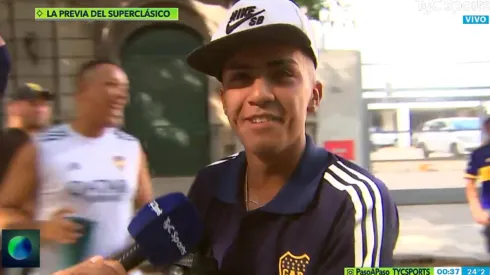 Video: un hincha de Boca gritó “Vamos River” en Paso a Paso