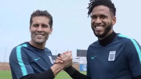 Gallese y Butrón compartieron plantel en el 2019.