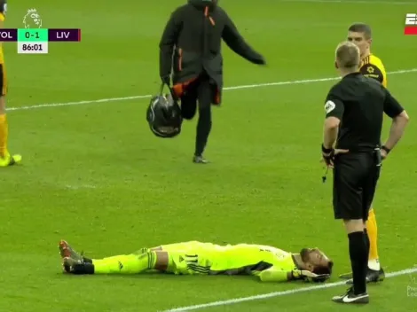 Video escalofriante: Rui Patricio chocó con un compañero y se fue en camilla