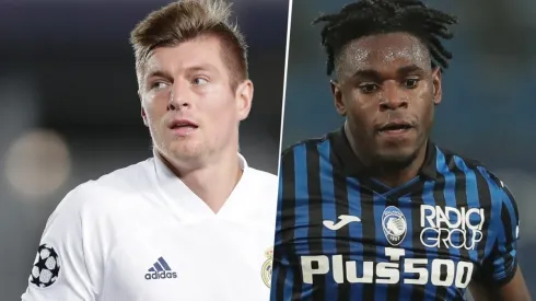 Toni Kroos y Duván Zapata, UEFA Champions League (Imagen: Getty)