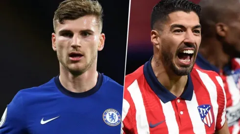 Timo Werner y Luís Suárez, UEFA Champions League (Imagen: Getty)