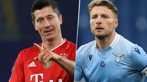 Robert Lewandowski y Ciro Immobile, UEFA Champions League (Imagen: Getty)