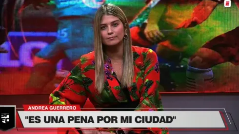 Andrea Guerrero, destrozada, tras desaparición del Cúcuta: "Me dejaron sin equipo"