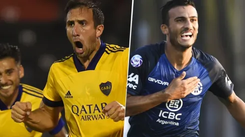 Carlos Izquierdoz y Guilherme Parede, Copa de la Liga Profesional (Foto: Getty Images)