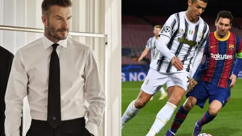 David Beckham sueña en grande con CR7 y Messi (Foto: Getty)