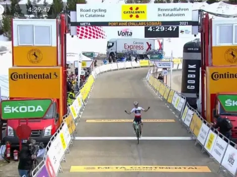 Explotó todo: Esteban Chaves ganó la etapa 4 de la Volta a Catalunya